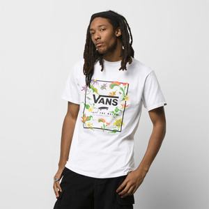 Pánské Tričko Vans Classic Print Box Bílé | WR1367095