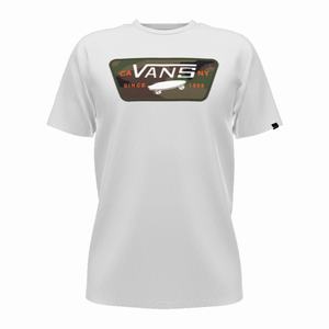 Pánské Tričko Vans Customs Full Patch Classic Viacfarebný | PV0915823